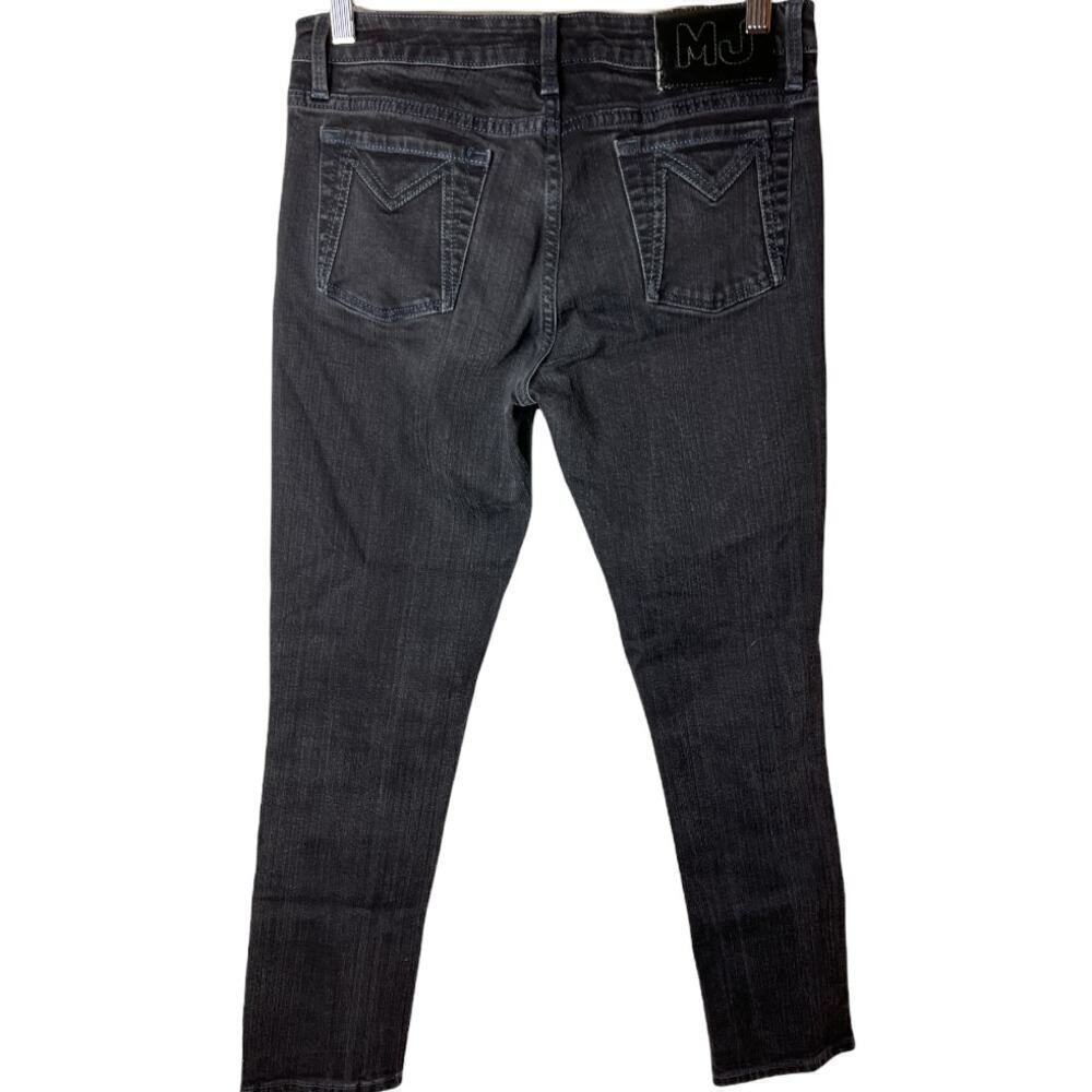 MJ Marc By Marc Jacobs Chrissie 003 Black Low Rise Skinny Jeans Size 30 - Picture 3 of 7